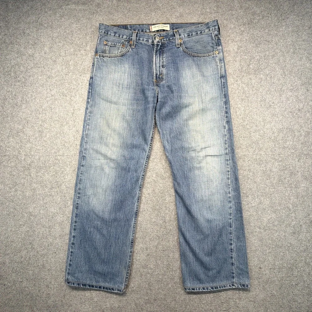 Vintage Levi's 529 Low Rise Straight Jeans Mens 34x34 (Fits 36x29) Western Y2K